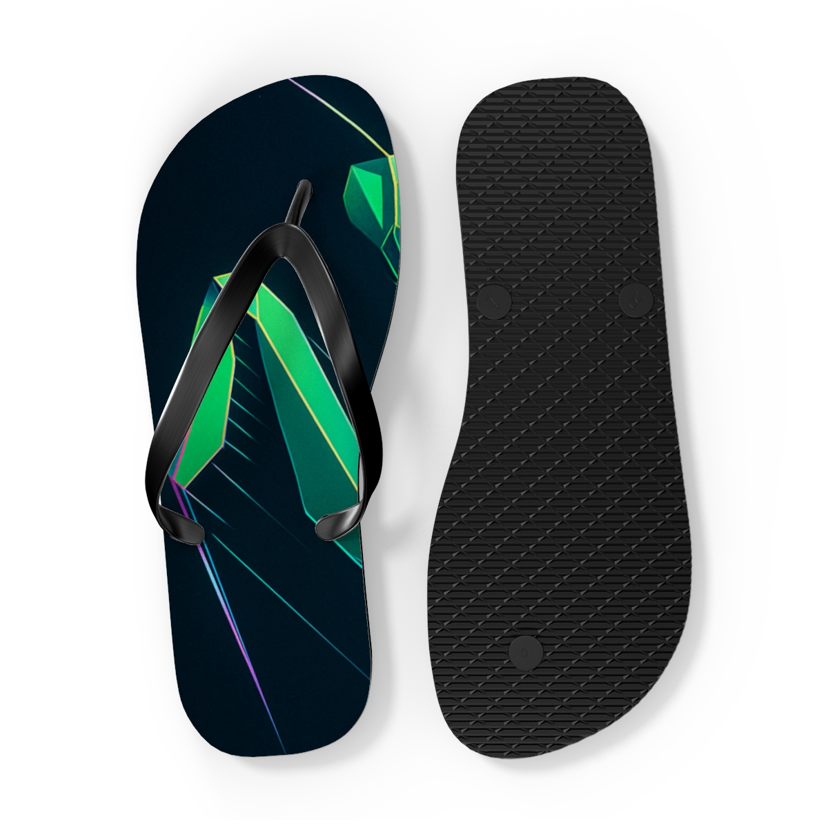 Mantis Prism Strike trendy printed flip flops
