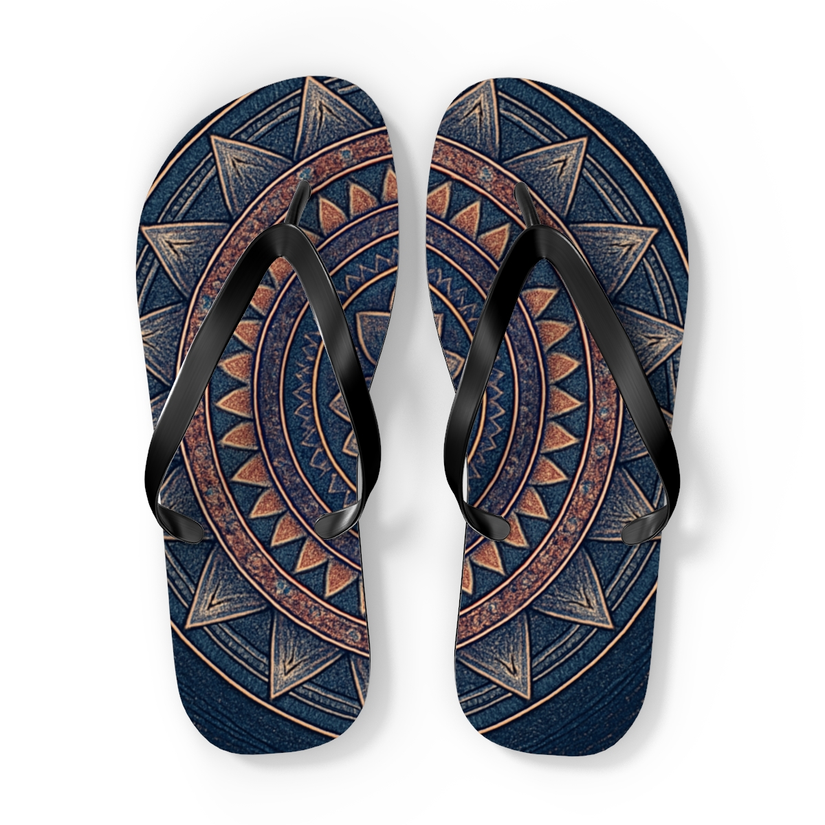 Meteor Shower Rosette Convergence stylish summer flip flops