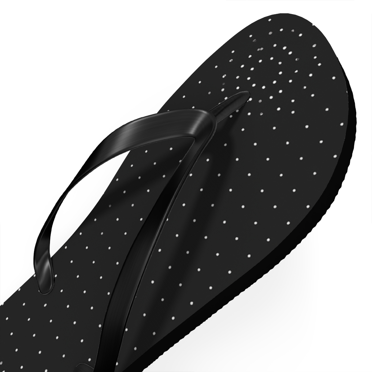 Microcrater Dotfall Grid unique graphic flip flops