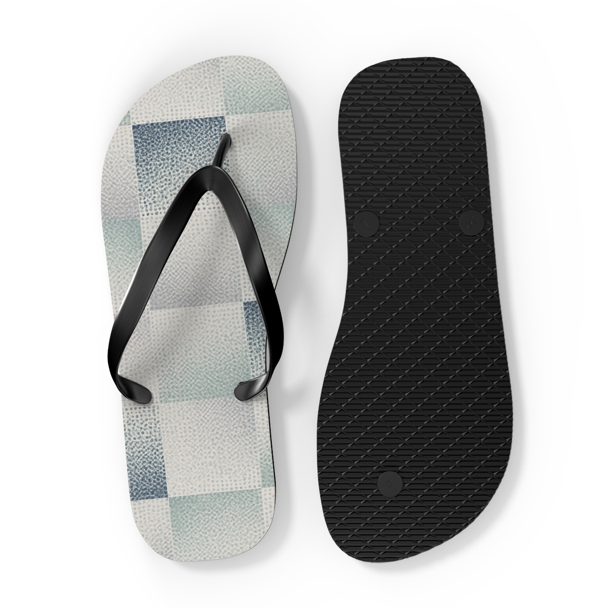 Microdot Halftone Drift Tiles comfortable casual flip flops