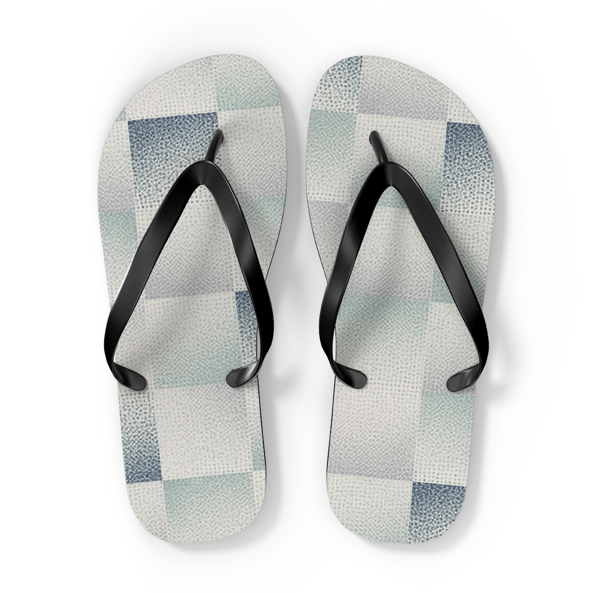 Microdot Halftone Drift Tiles comfortable casual flip flops