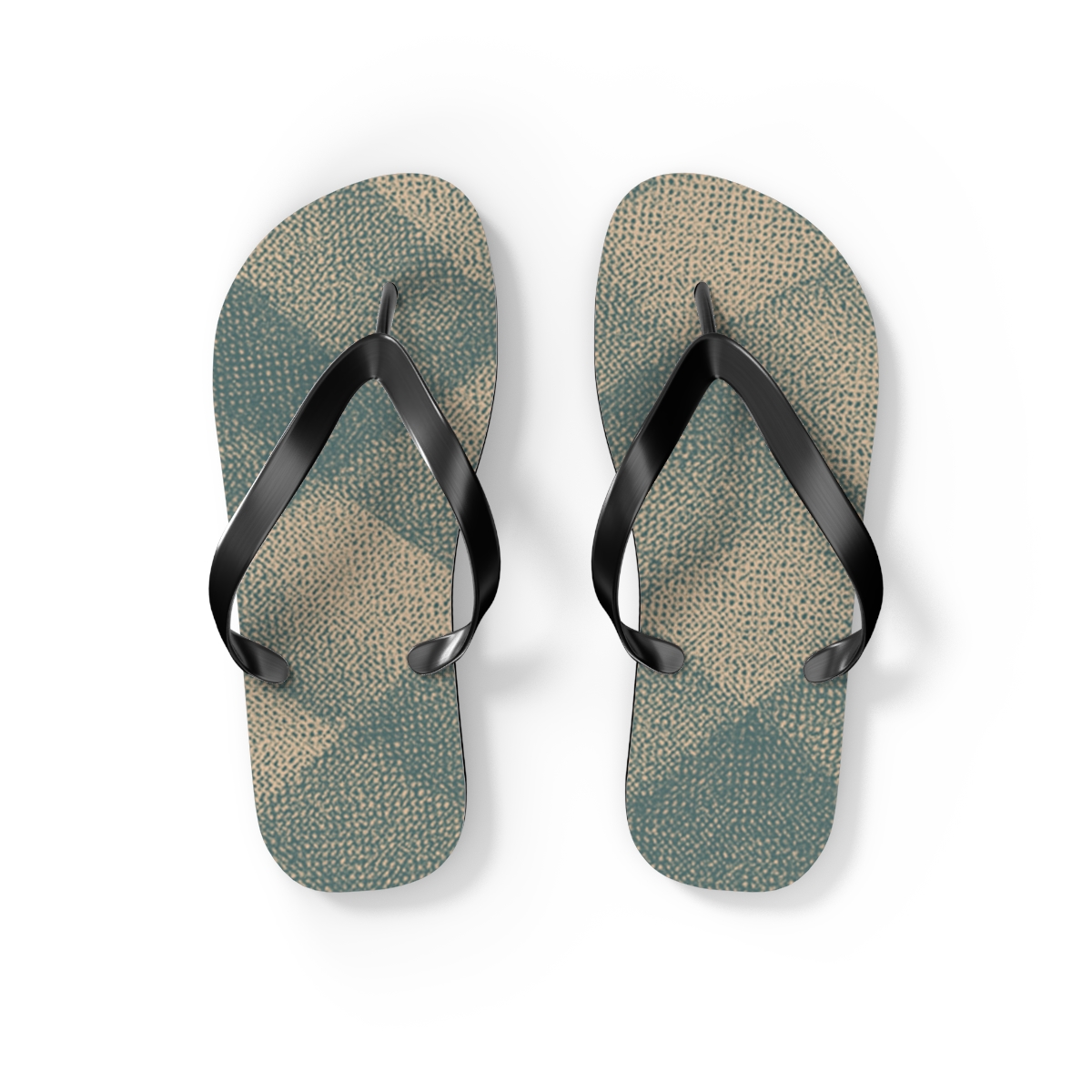 Woven Breeze Pattern Flip Flops