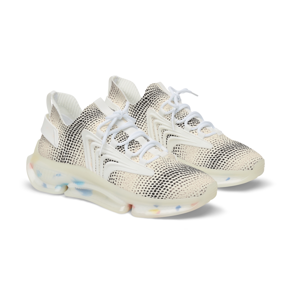 Microdot Nebula Halftone Sweep custom sneakers