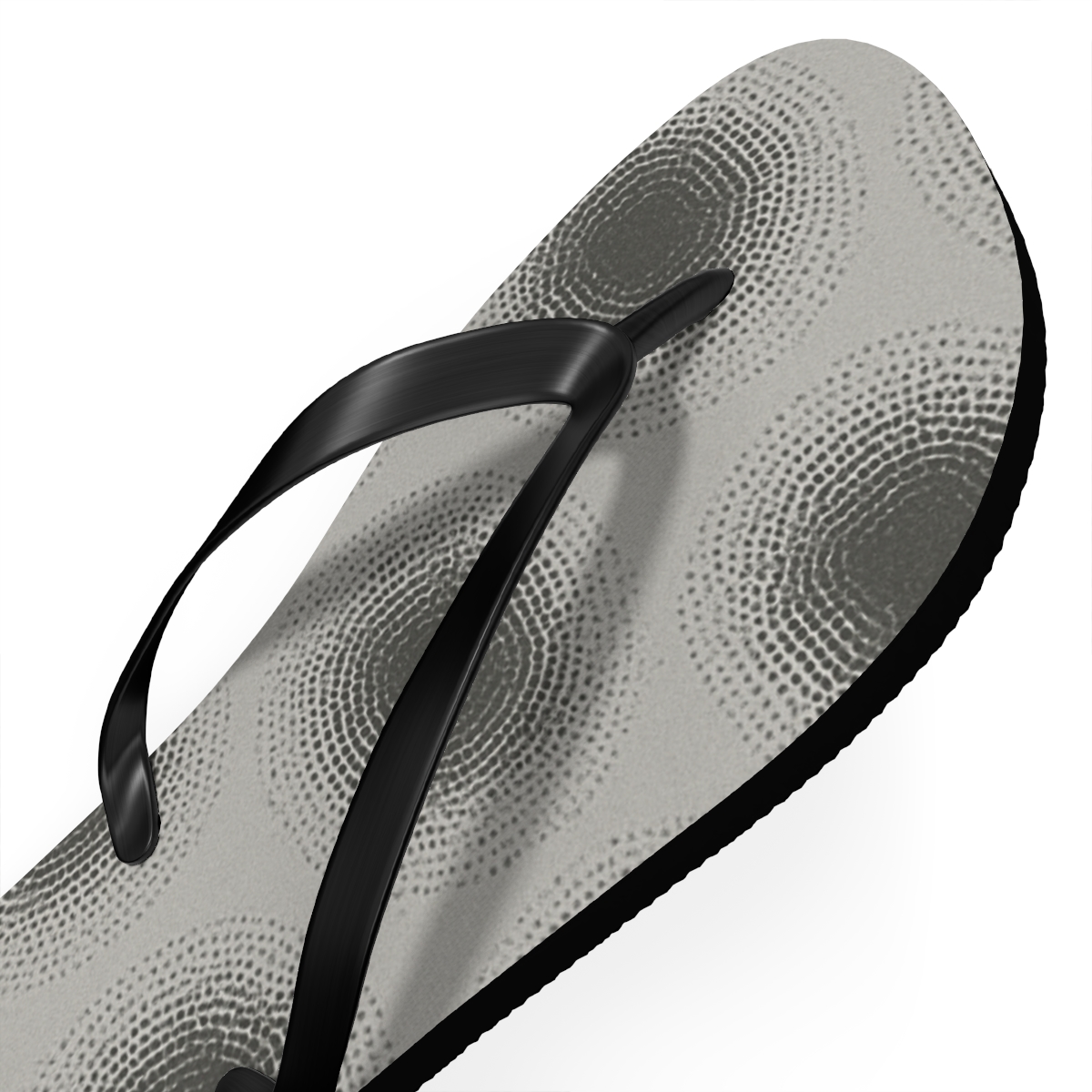 Microdot Orbit Banding Study comfortable casual flip flops