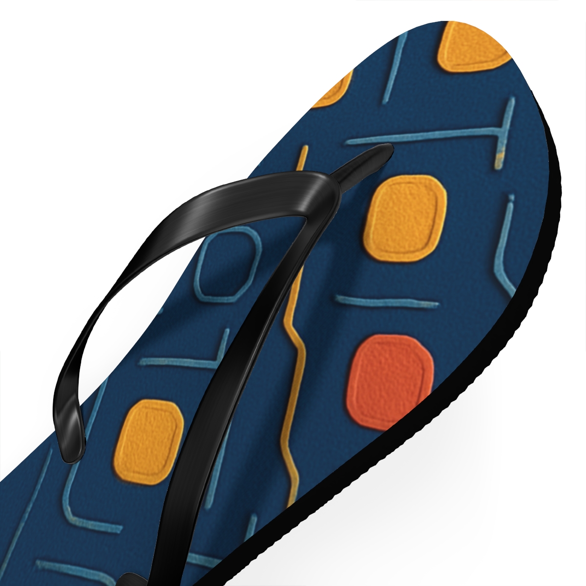Microtile Comet Circuit stylish summer flip flops