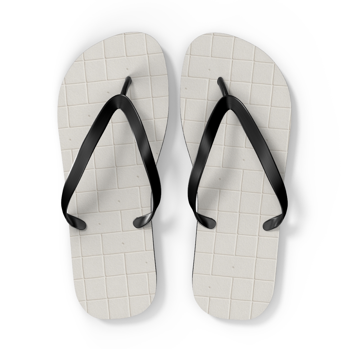 Microtile Frost Matrix soft sole flip flops