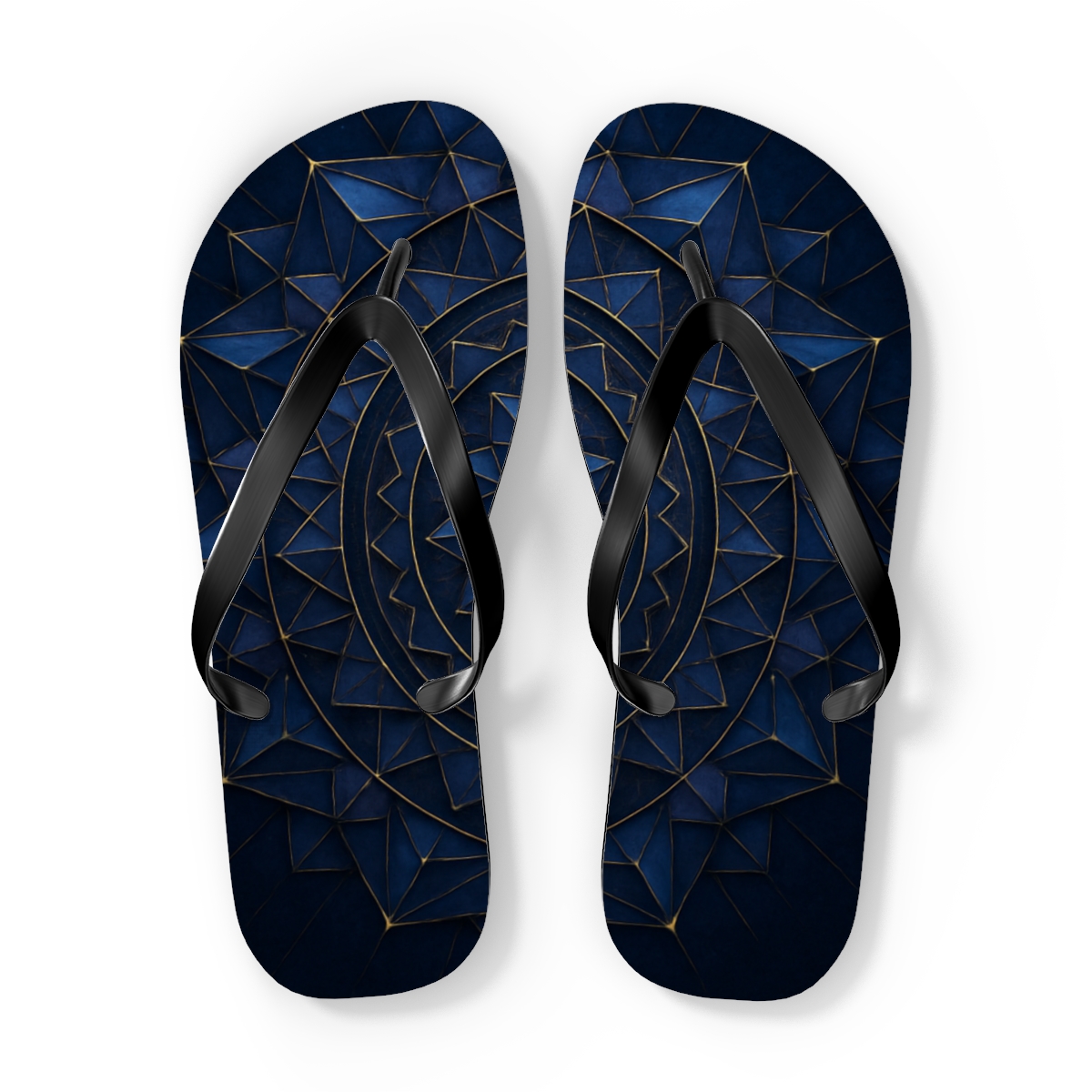 Midnight Prism Ringwork stylish summer flip flops