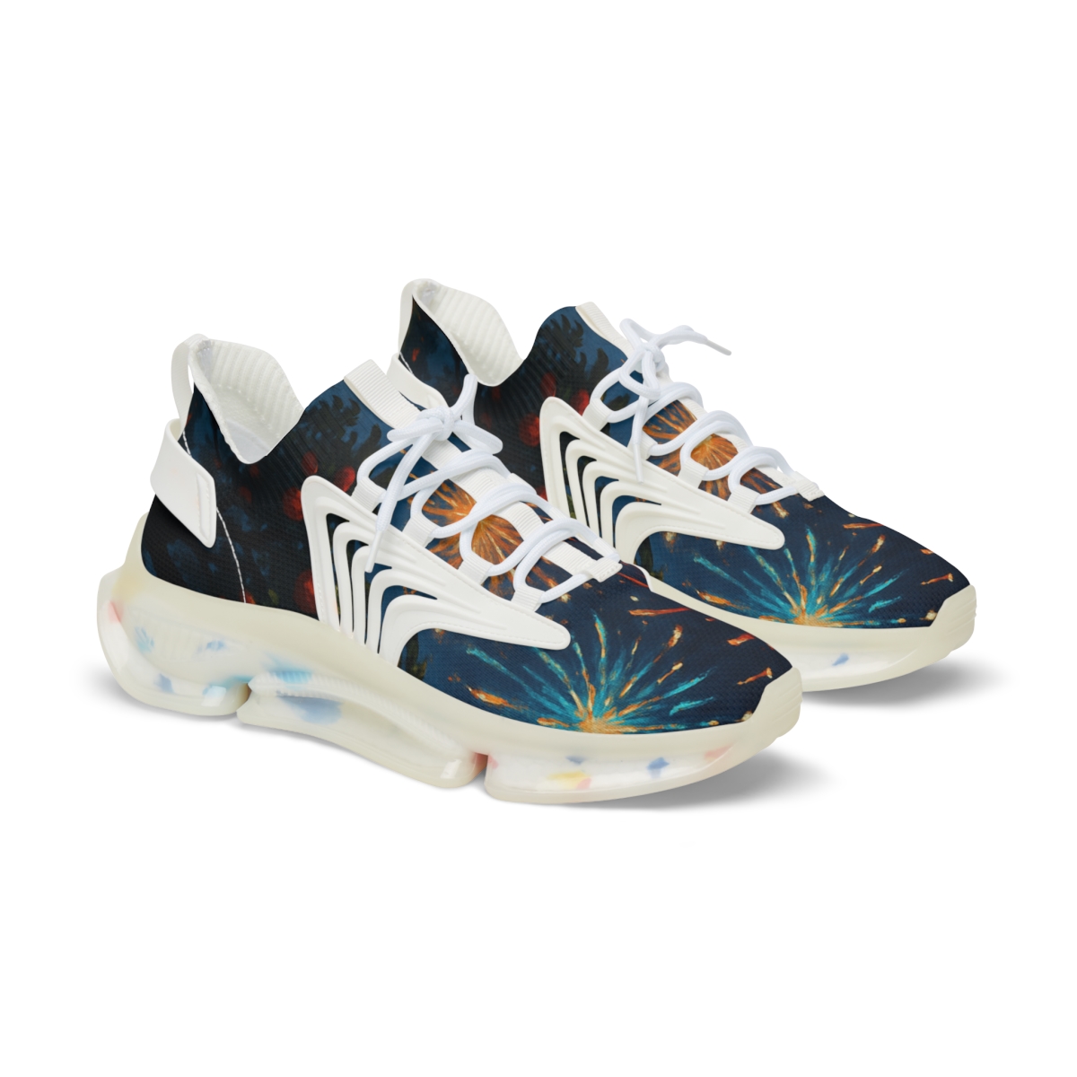 Midsummer Fireworks Orchard custom sneakers