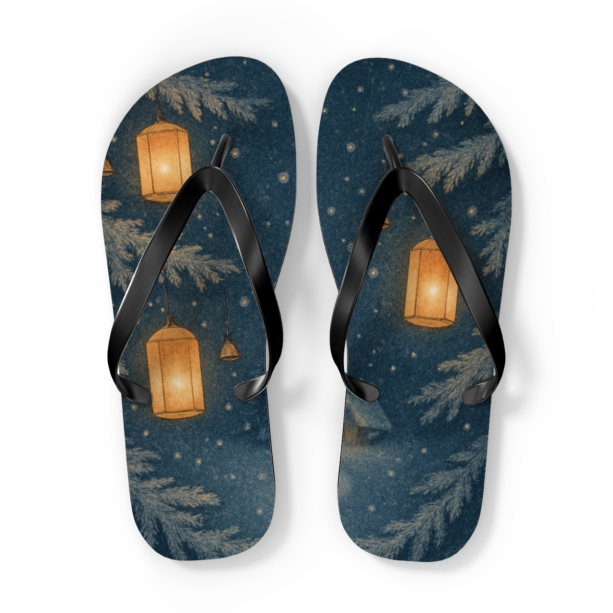 Midwinter Lantern Carol comfortable casual flip flops