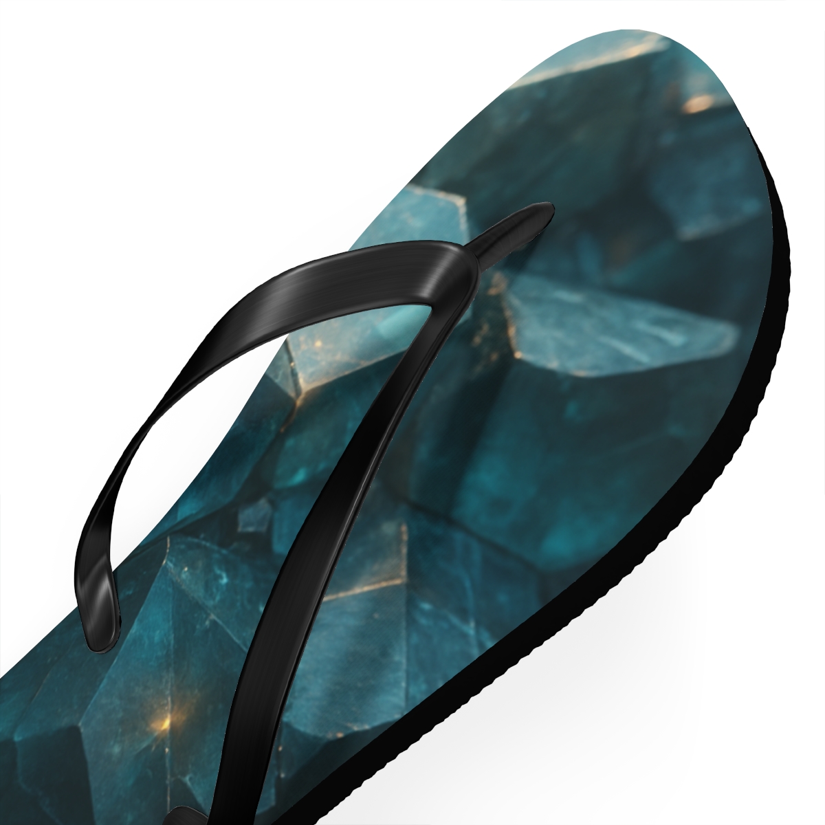 Mineral Facet Afterglow trendy printed flip flops