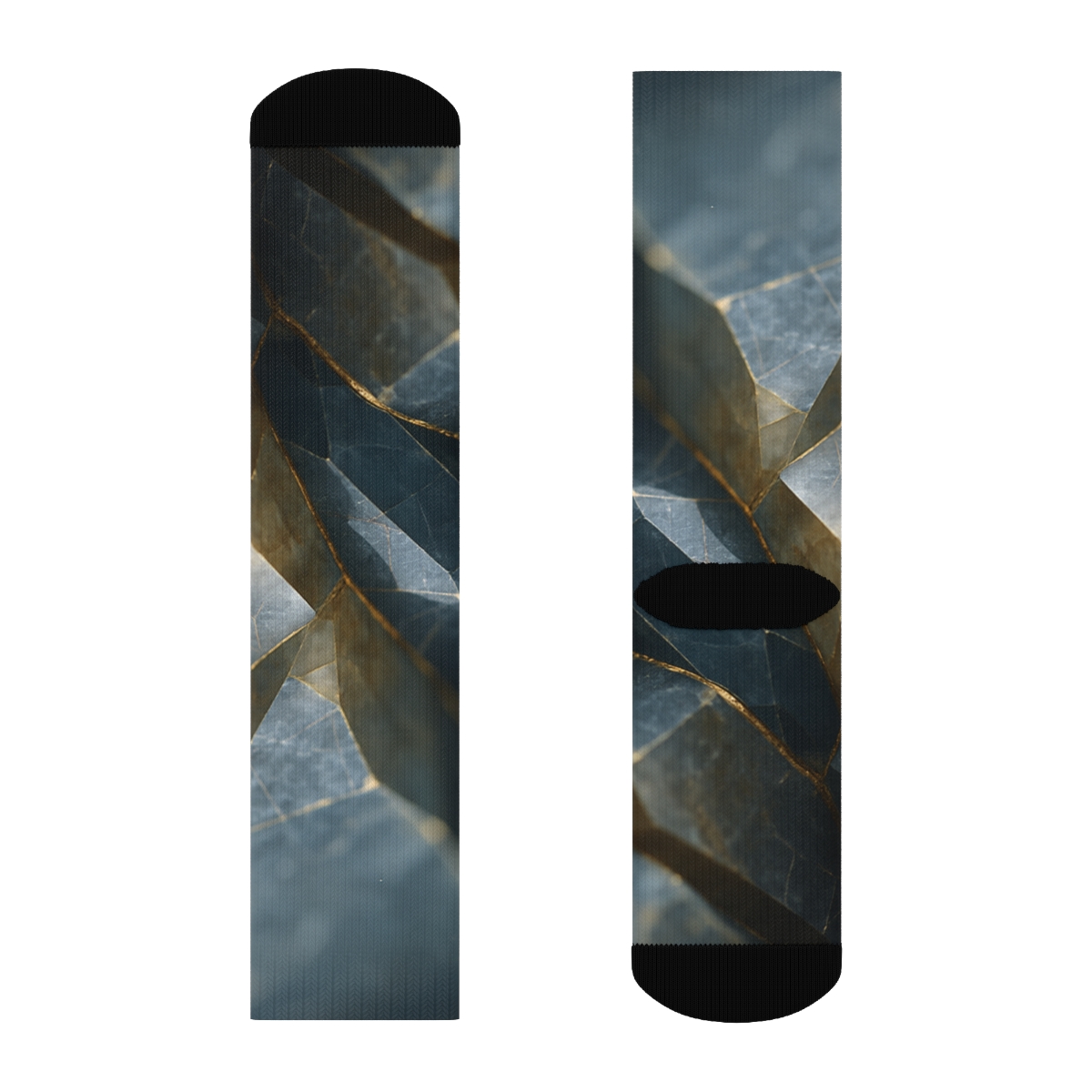 Mineral Facet Drift trendy colorful socks