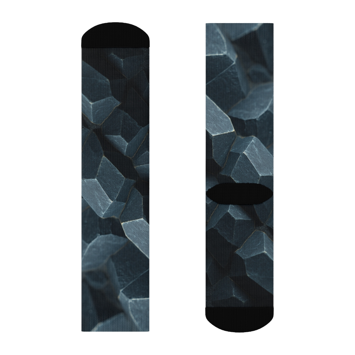 Mineral Facet Drift Spectrum personalized cozy socks
