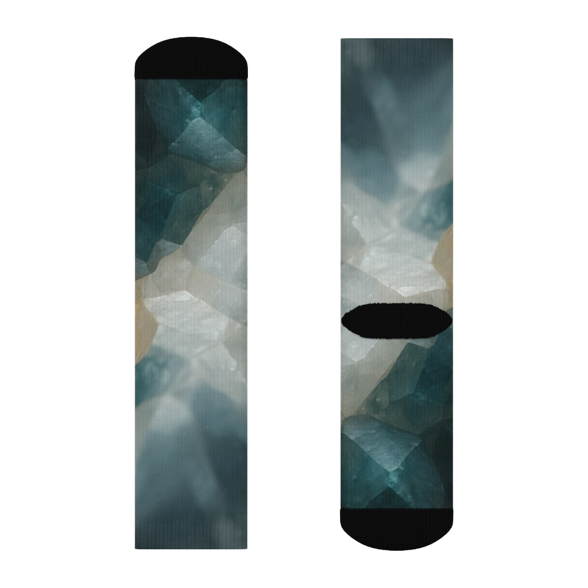 Mineral Facet Driftfield personalized cozy socks