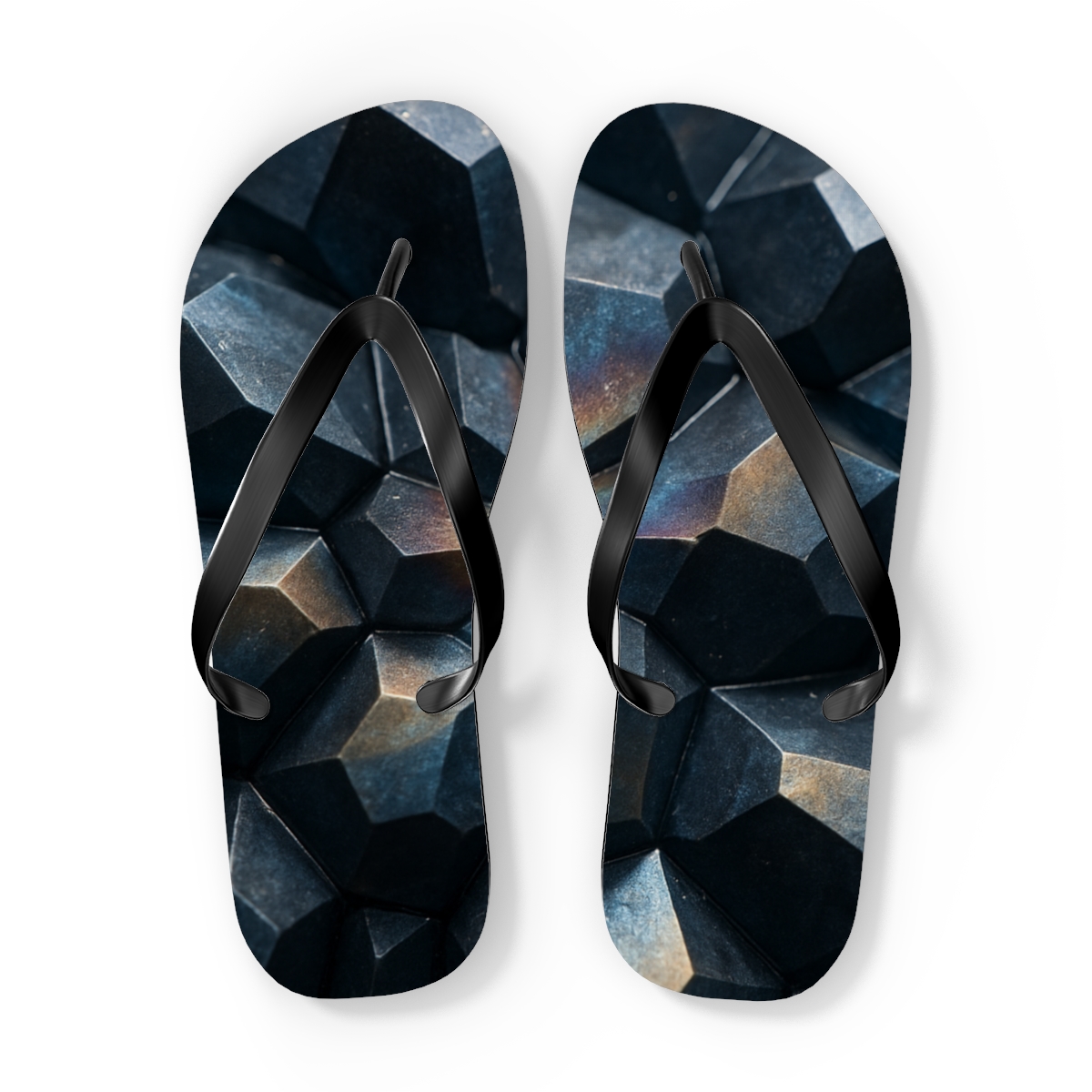 Mineral Facet Interference Bloom soft sole flip flops