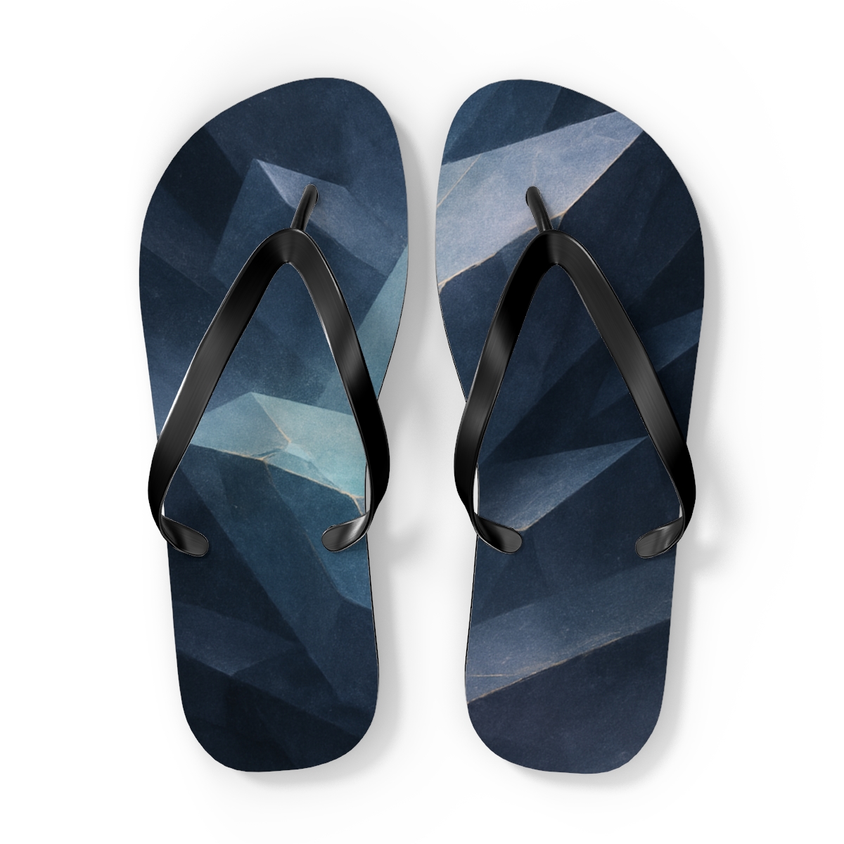 Mineral Facet Prism Drift custom flip flops