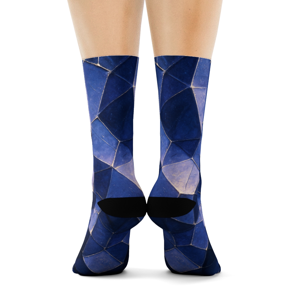 Mineral Facet Prism Lattice sports performance socks
