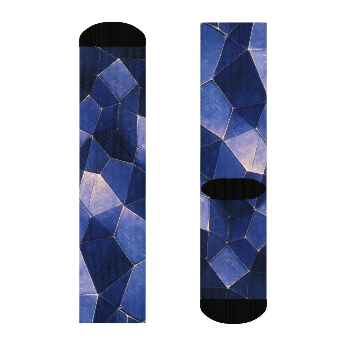 Mineral Facet Prism Lattice sports performance socks