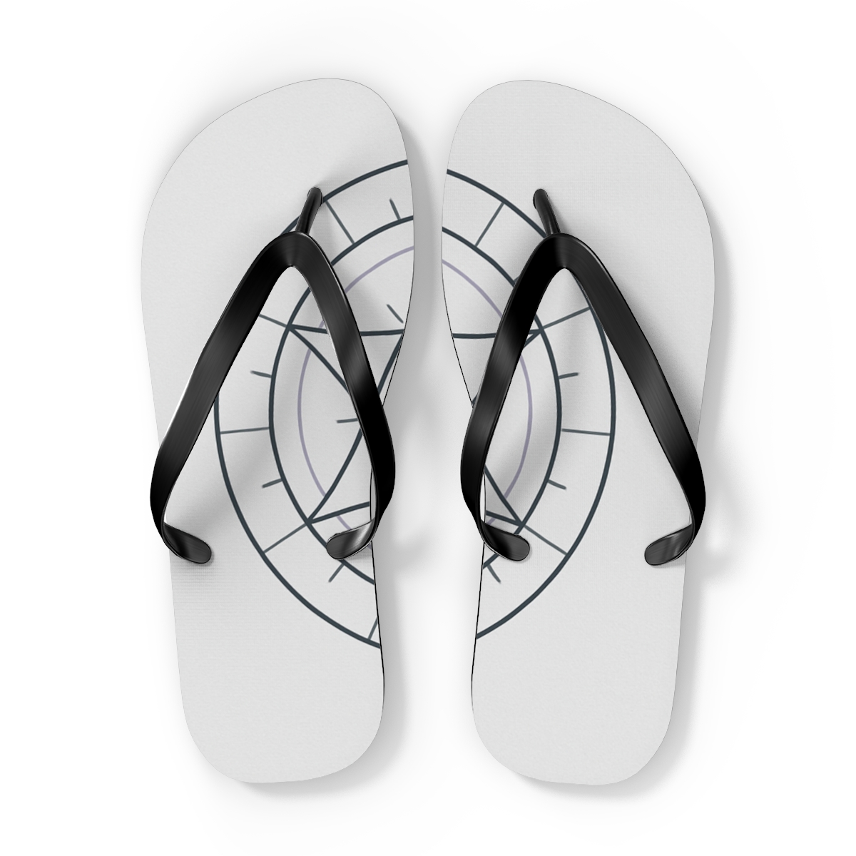 Minimal Eclipse Ring Blueprint soft sole flip flops
