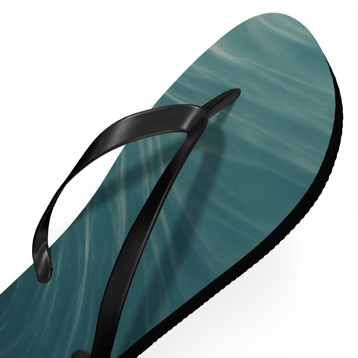 Mist Eddy Ripple Field trendy printed flip flops