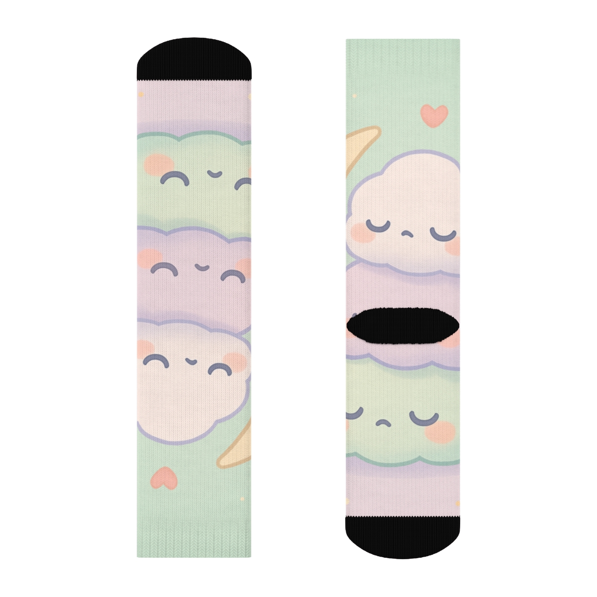 Mochi Cloud Nap trendy colorful socks
