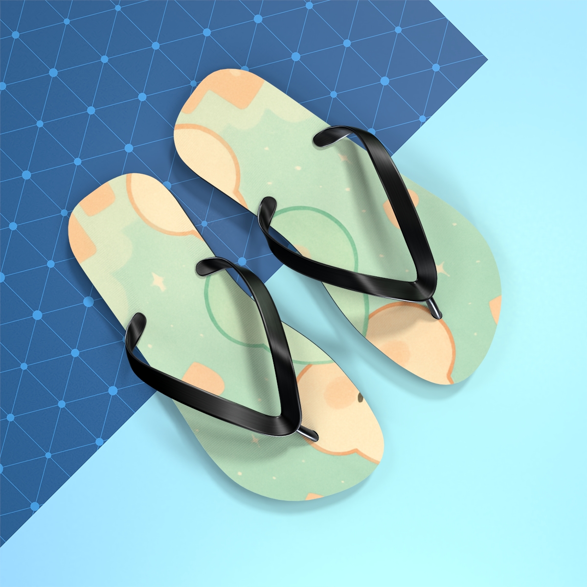 Dreamy Mochi Sky Stroll Flip Flops