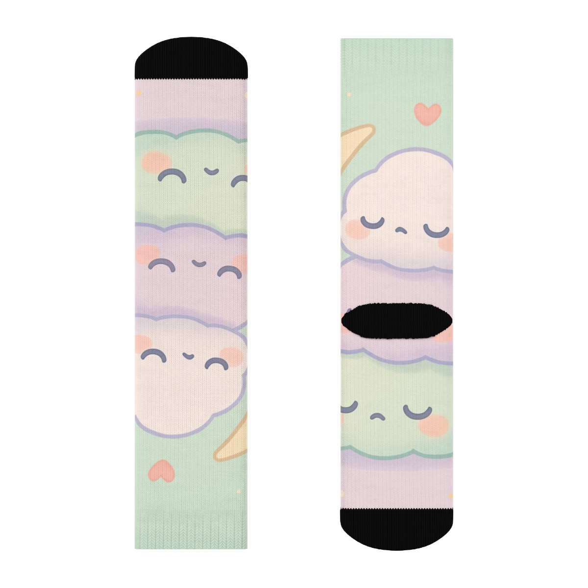 Mochi Cloud Nap trendy colorful socks