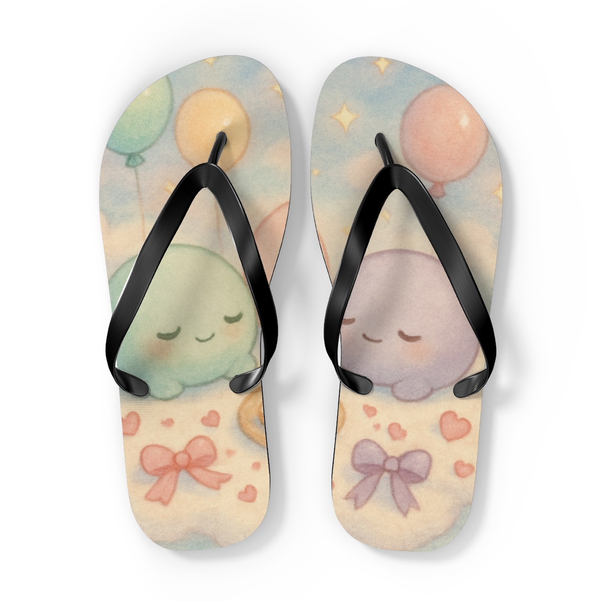 Cloudside Daydreams Flip Flops