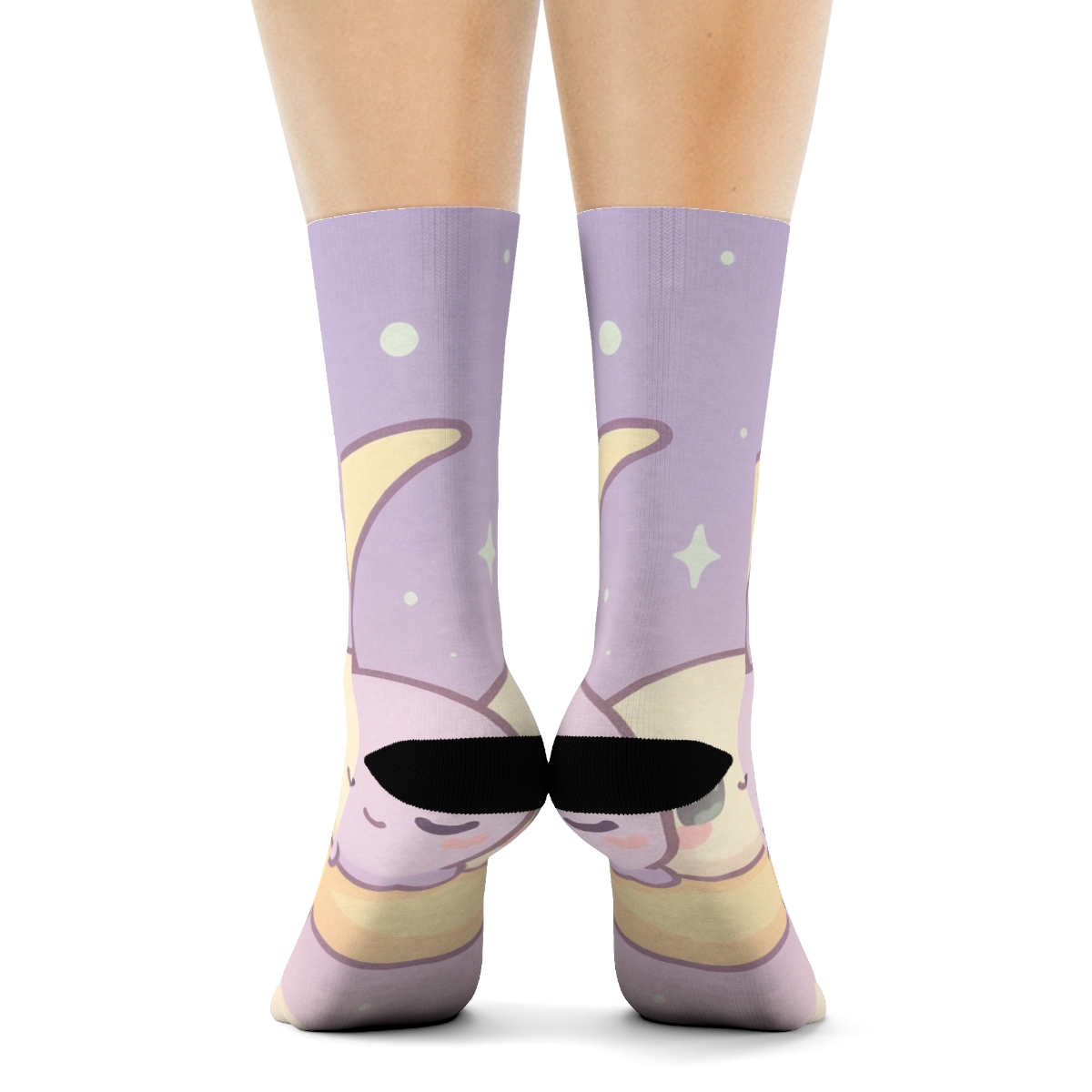 Mochi Moon Mates unique printed socks