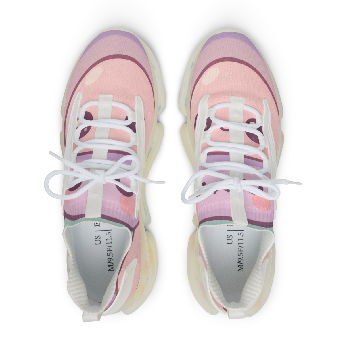 Mochi Moon Mates custom sneakers