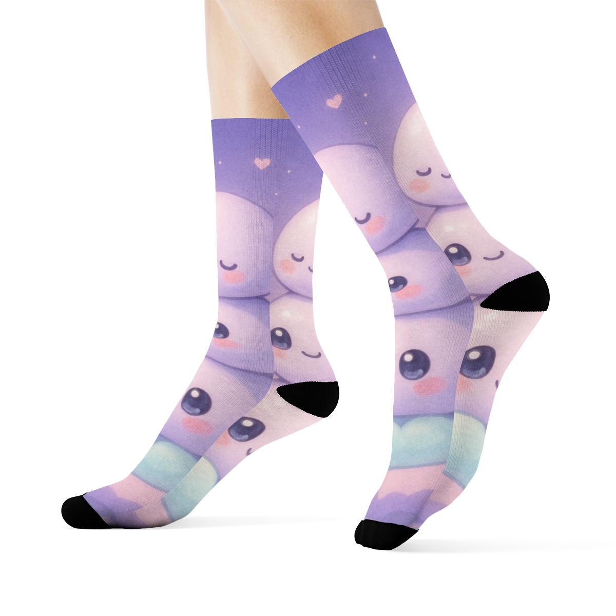 Mochi Moon Pals trendy colorful socks