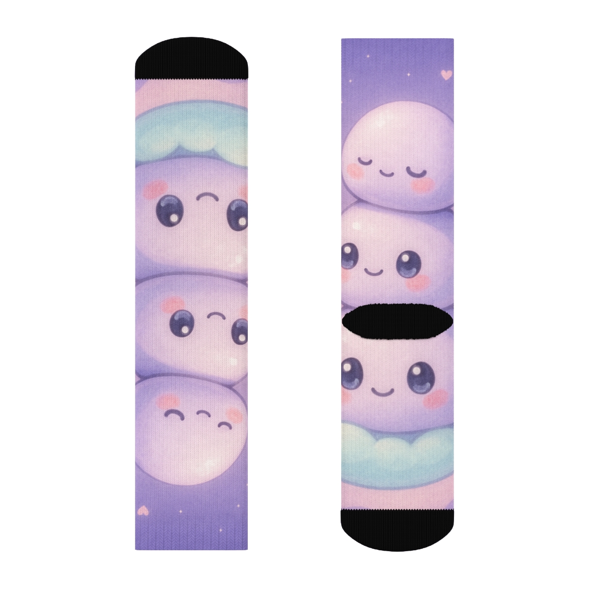 Mochi Moon Pals trendy colorful socks