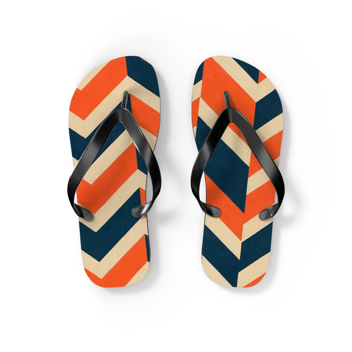 Coastal Rhythm Stride Flip Flops