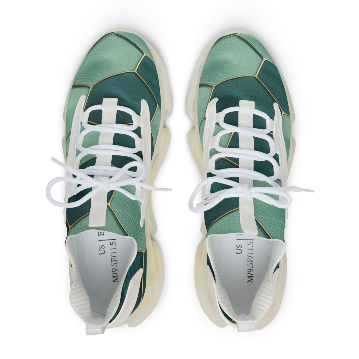 Modulated Hex Weave comfortable running sneakers