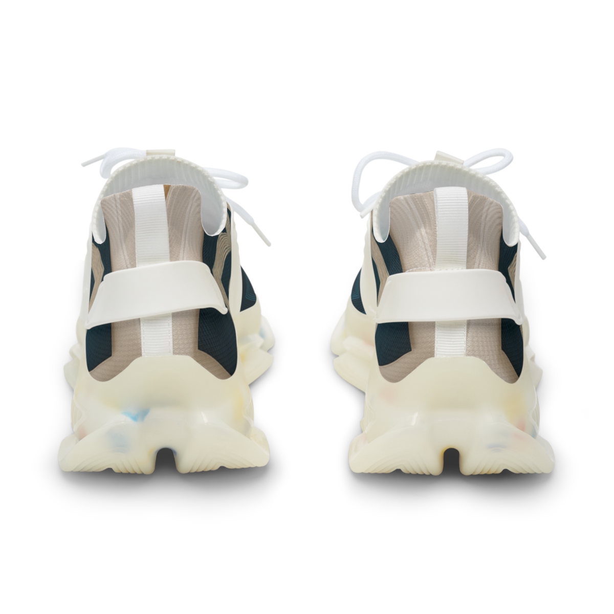 Moire Chevron Lattice designer branded sneakers