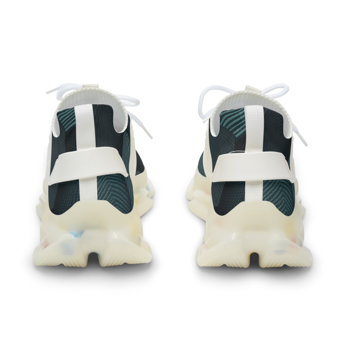 Moire Hex Weave comfortable running sneakers