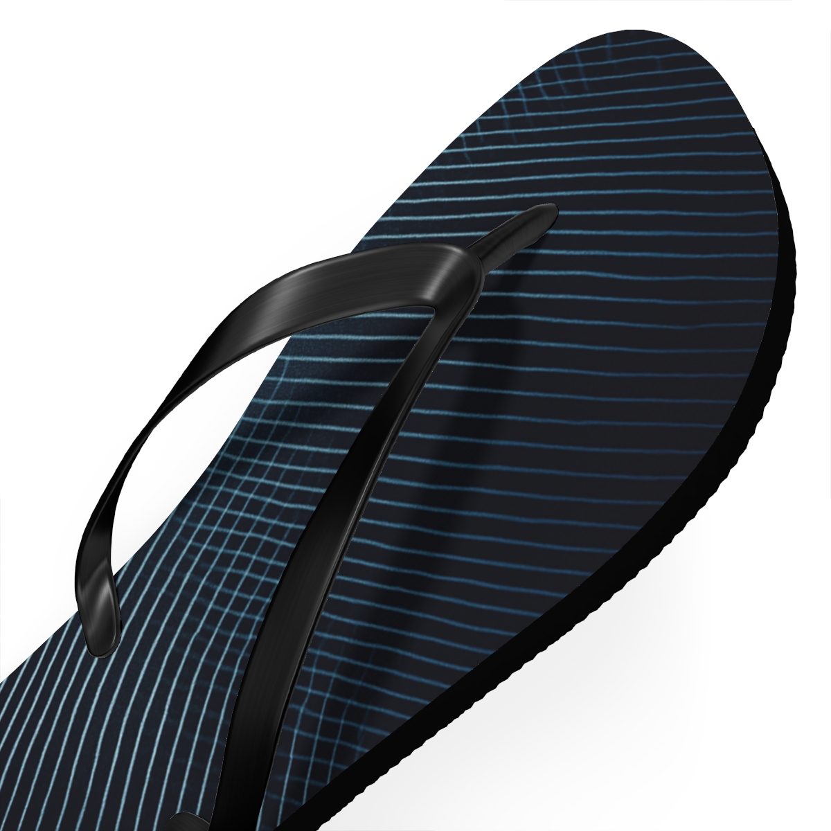 Moire Orbit Weave soft sole flip flops