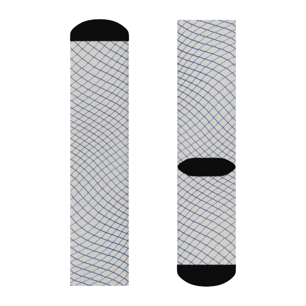Moire Orbit Weave designer logo socks