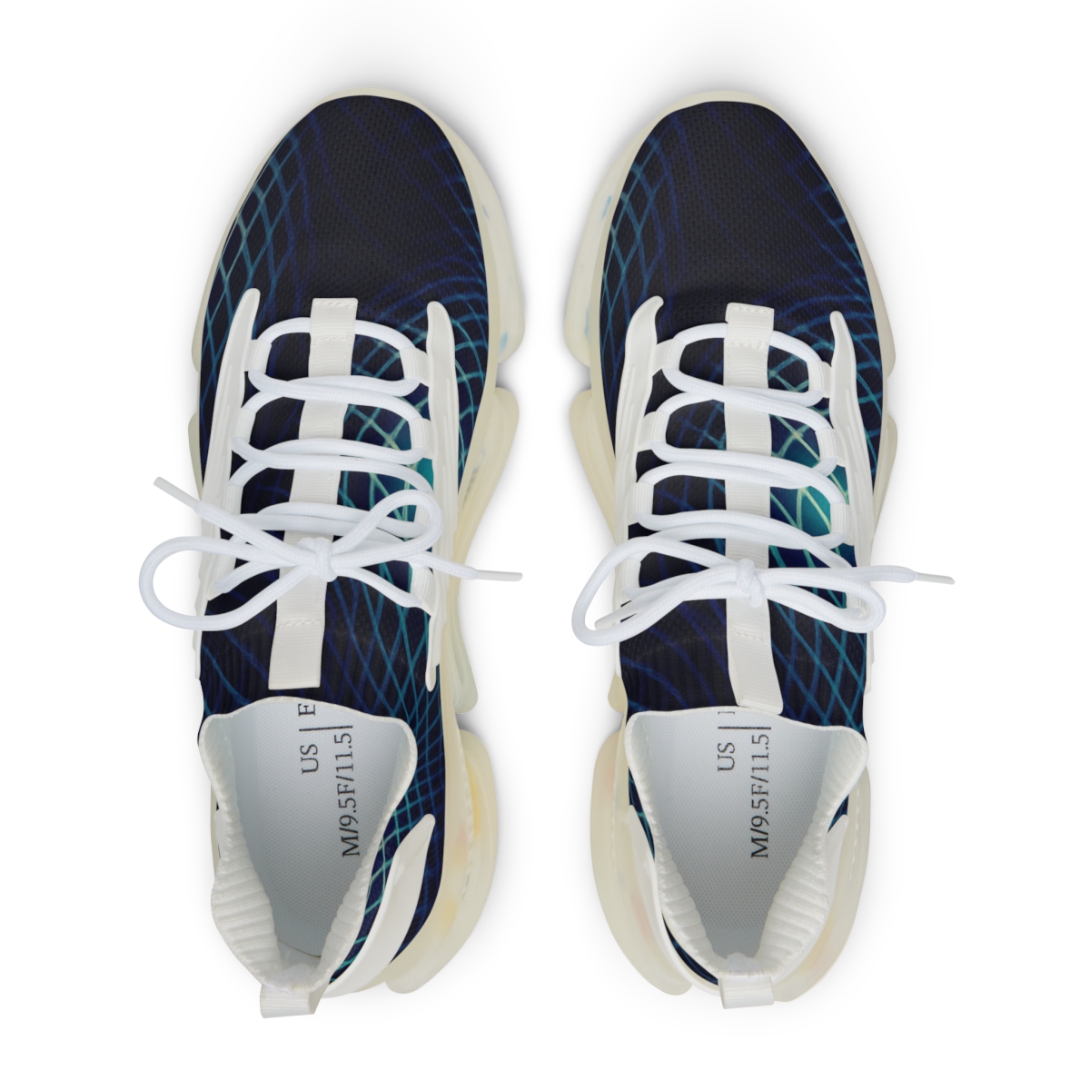 Moire Orbit Weave premium sport sneakers