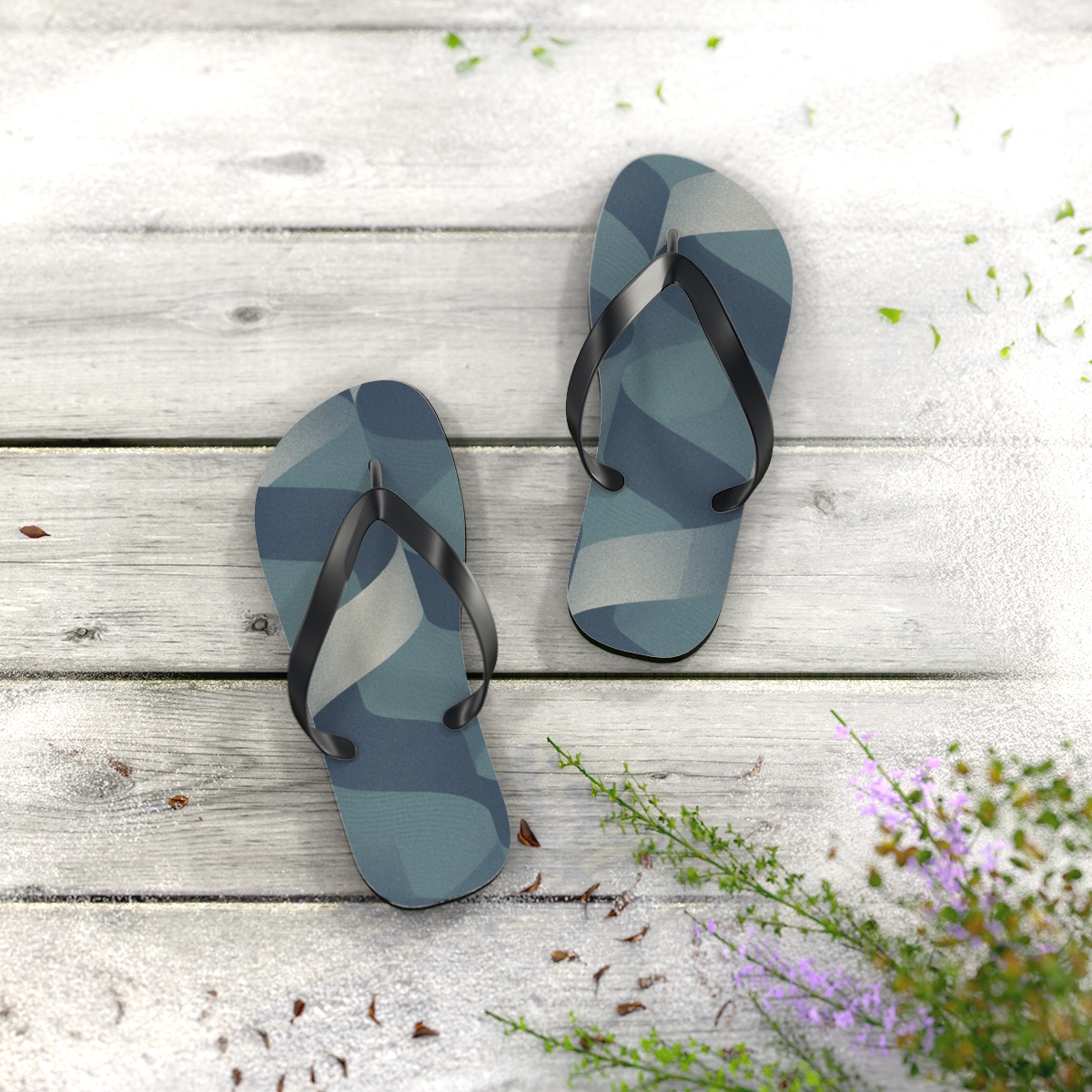 Waves of Serenity Flip Flops