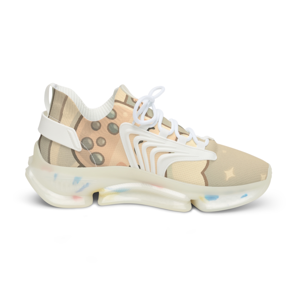 Moon Milk Tea Friends custom sneakers