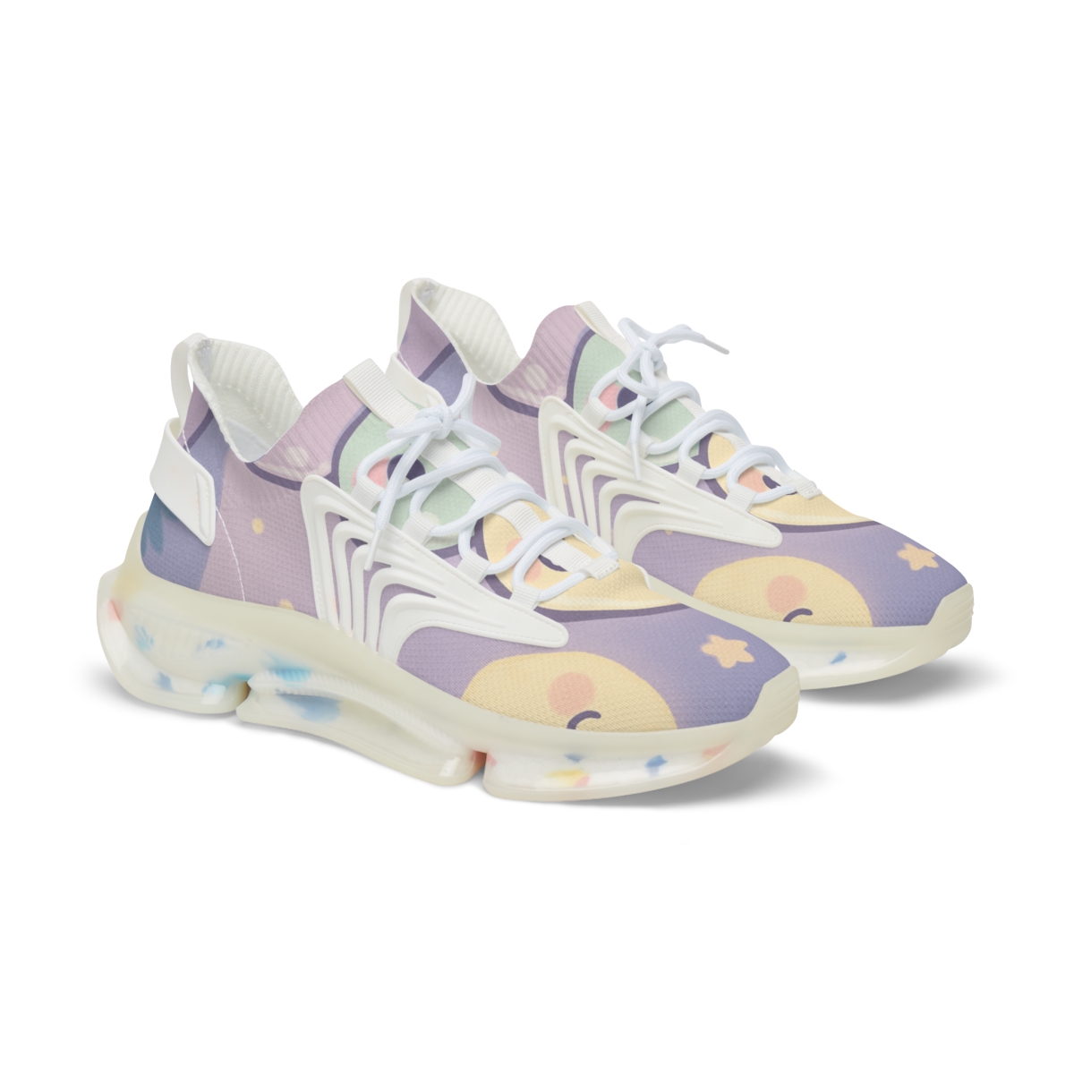 Moonlit Mochi Friends comfortable running sneakers
