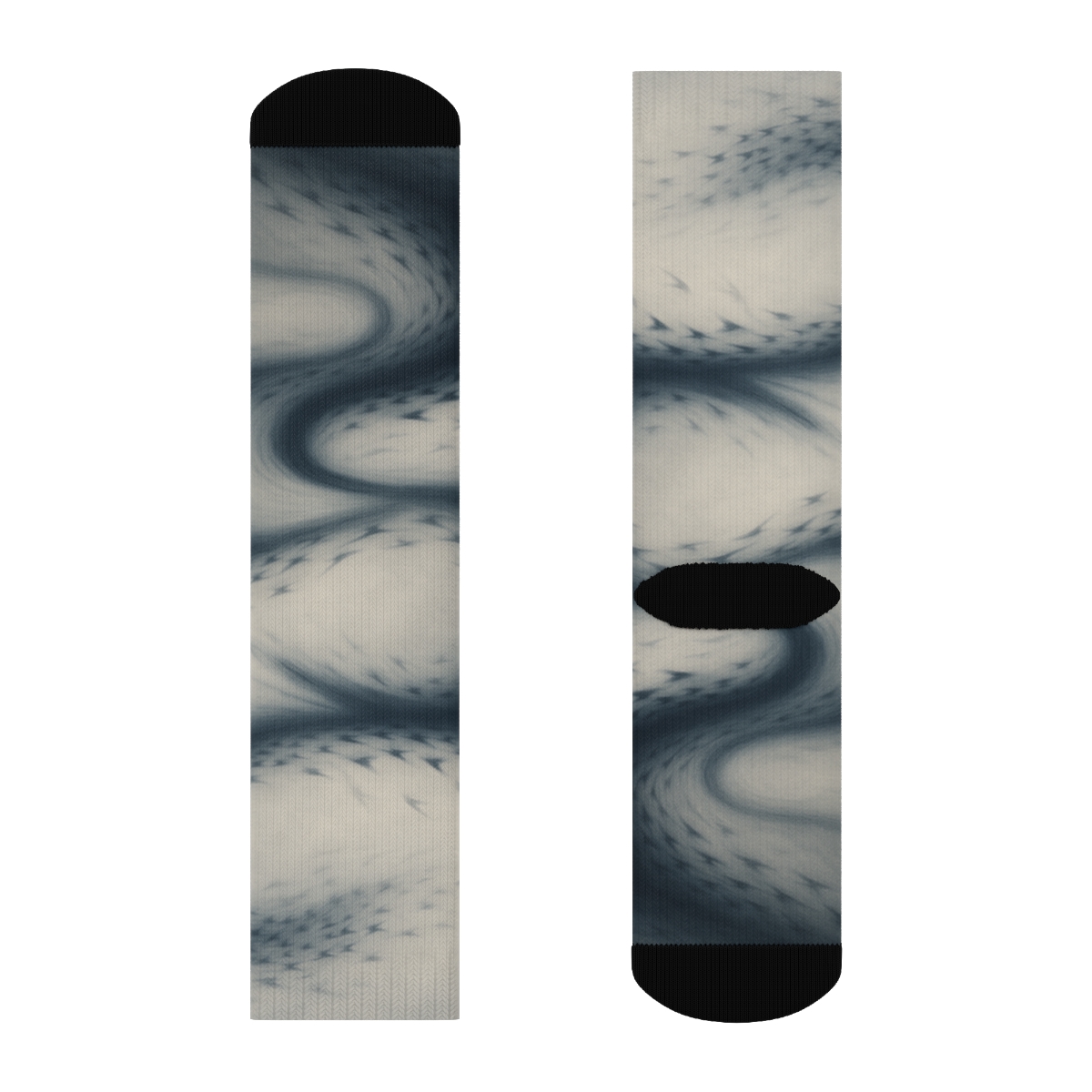 Murmuration Cipher Flight unique printed sockscustom socks