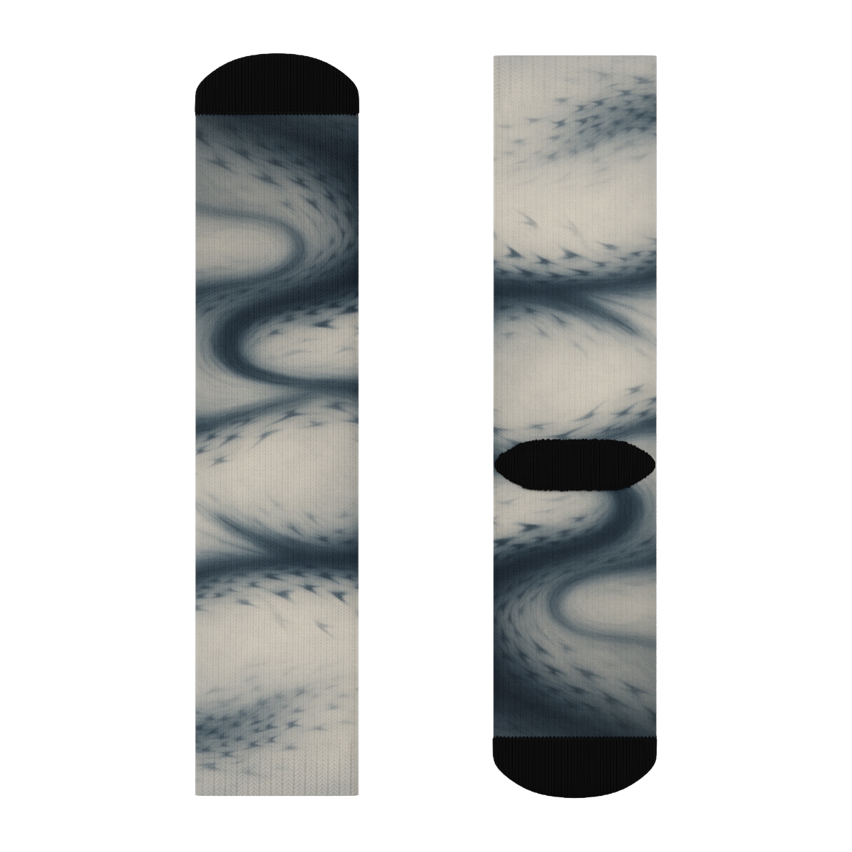 Murmuration Cipher Flight unique printed sockscustom socks