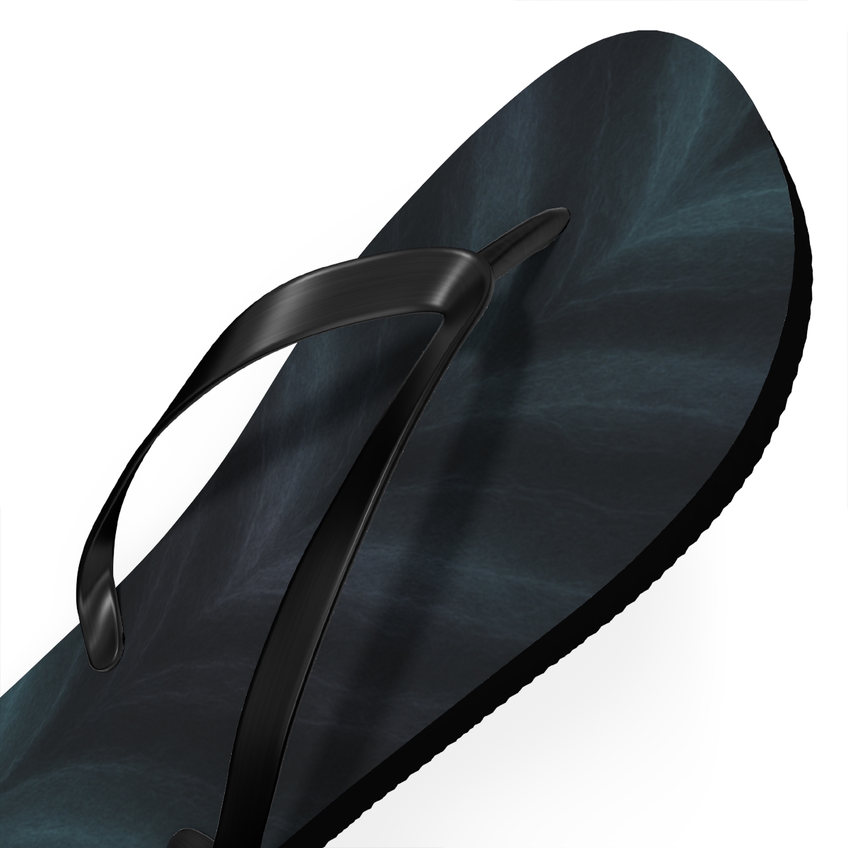 Nebula Filament Chevron personalized beach flip flops