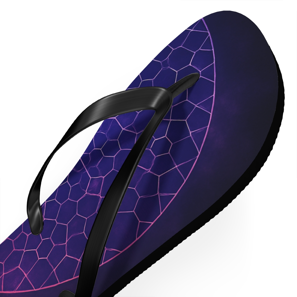 Nebula Lattice Wheel trendy printed flip flops