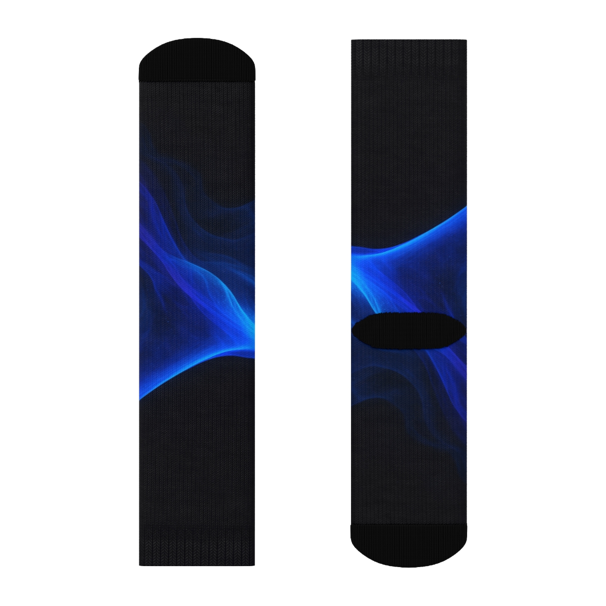 Nebula Pulse Of The Electric Manta trendy colorful socks