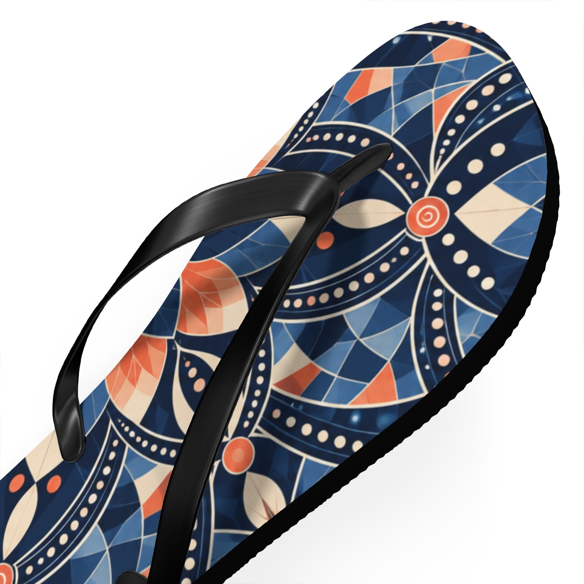 Nerine Facet Vein Chorus personalized beach flip flops [AI-b9b99577-fd43f78efefa]