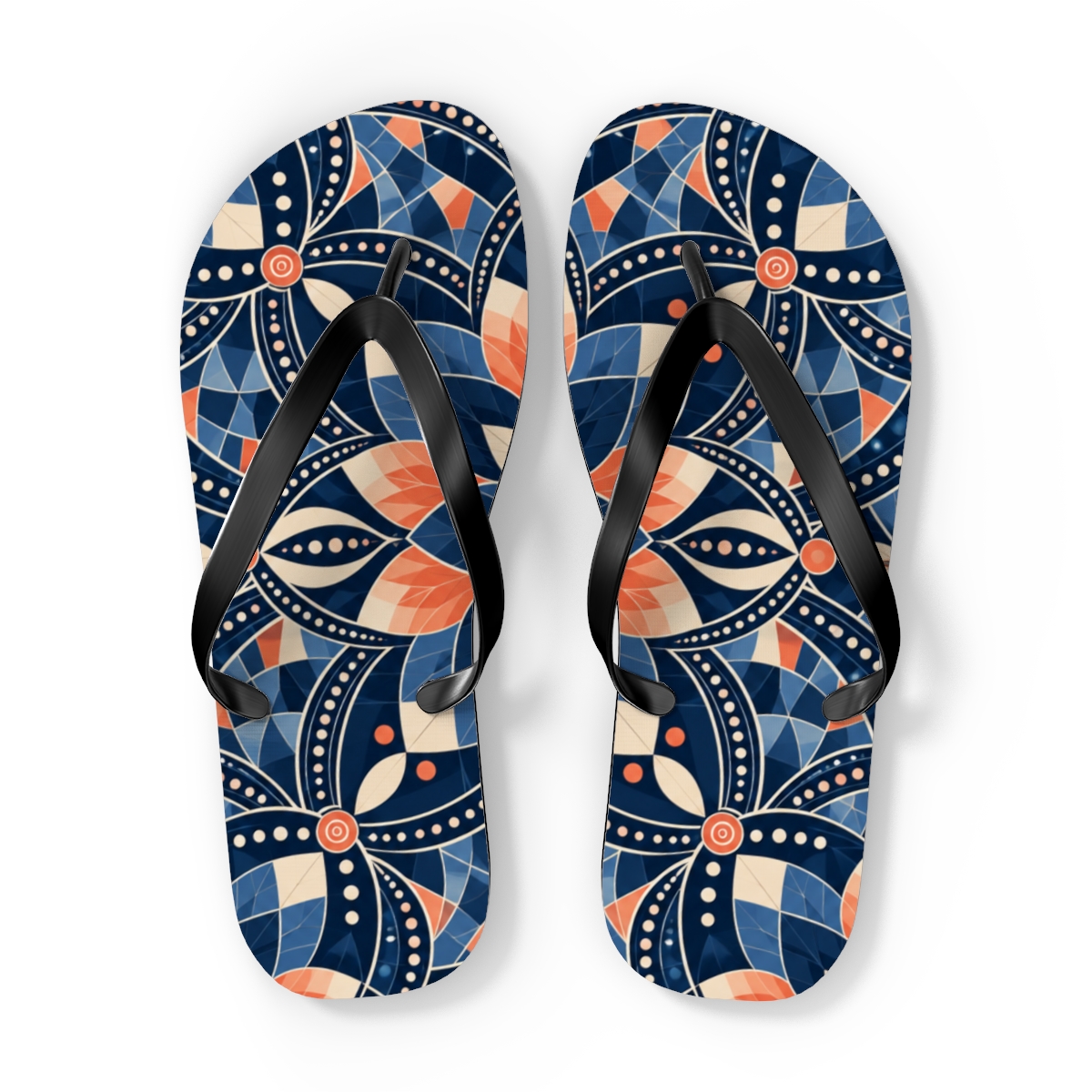 Nerine Facet Vein Chorus personalized beach flip flops [AI-b9b99577-7335805522a8]