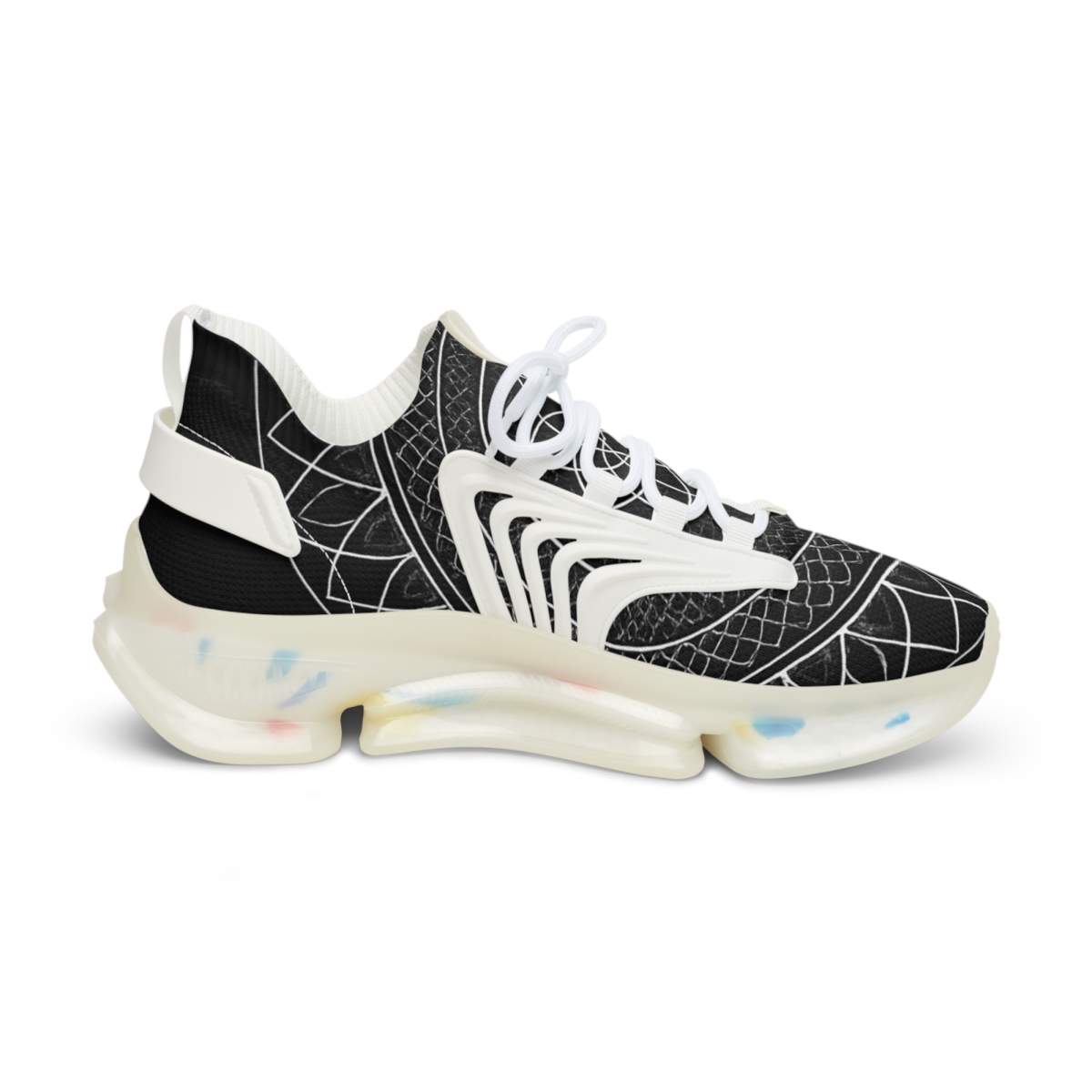 Obsidian Lattice Halo trendy fashion sneakers