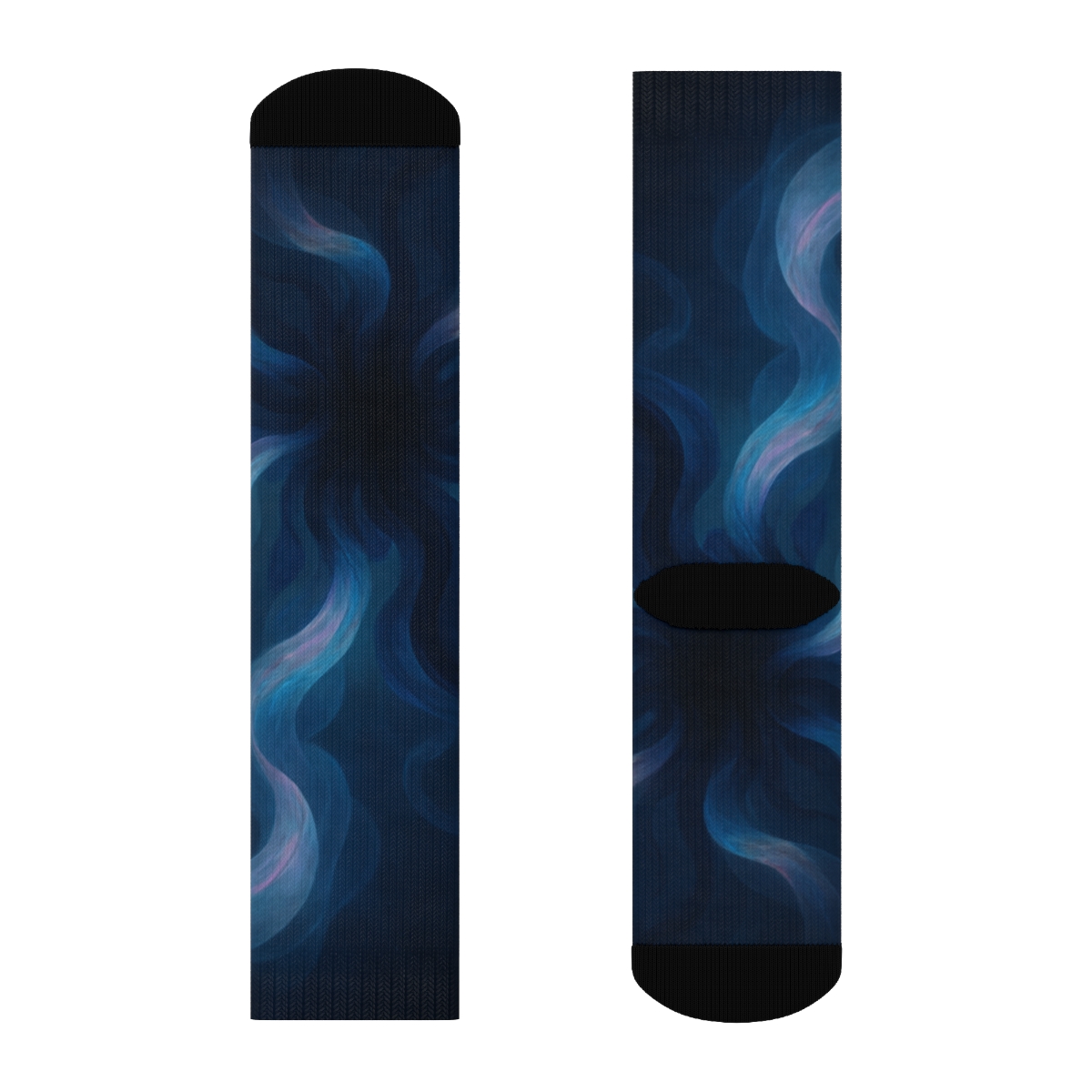 Octopus Ink Aurora Veil designer logo socks
